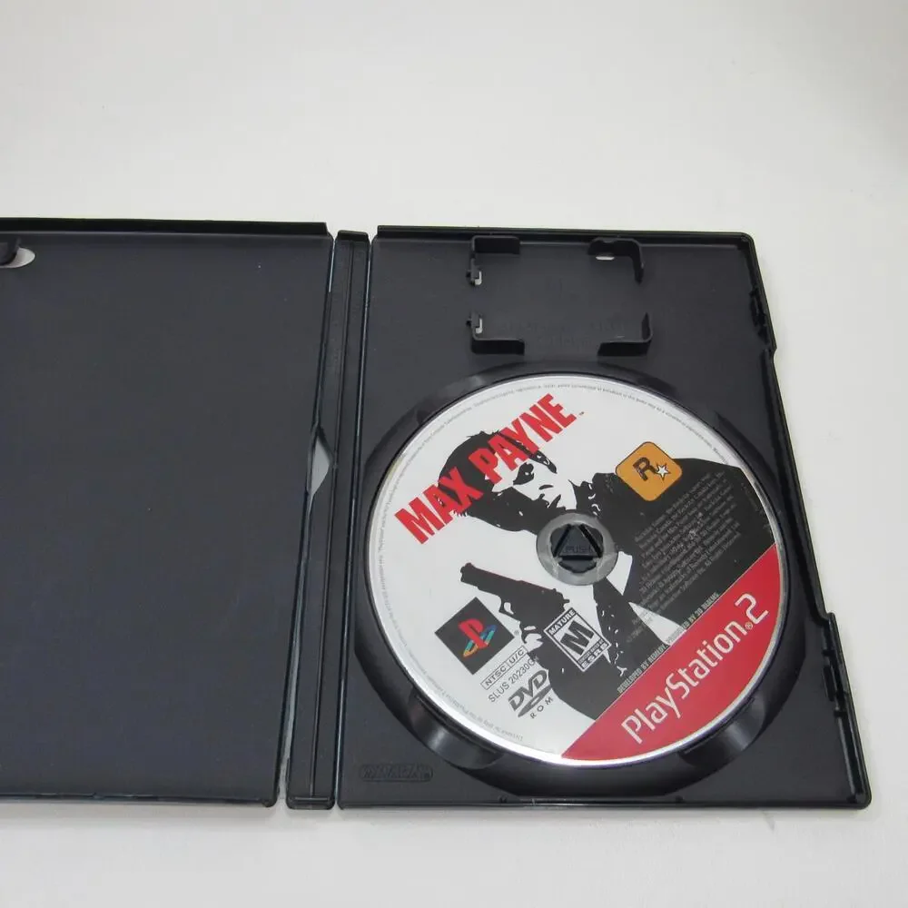 Max Payne Greatest Hits (Sony‎ Playstation 2 (PS2), 2002)  Tested 1